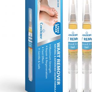 Conotrane Verruca Remover – 2 Pen Extra Strong Treatment Freeze – Foot & Hand Wart Plantar Corn Strong Remover – 2021 Natural & Safe Remover- Convenient &Compact Kits.